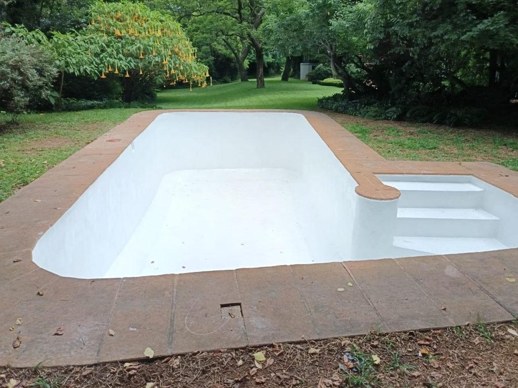 fiberglass pool interior finish renovation



